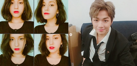 사진 = 전소미 인스타그램/워너원 인스타그램