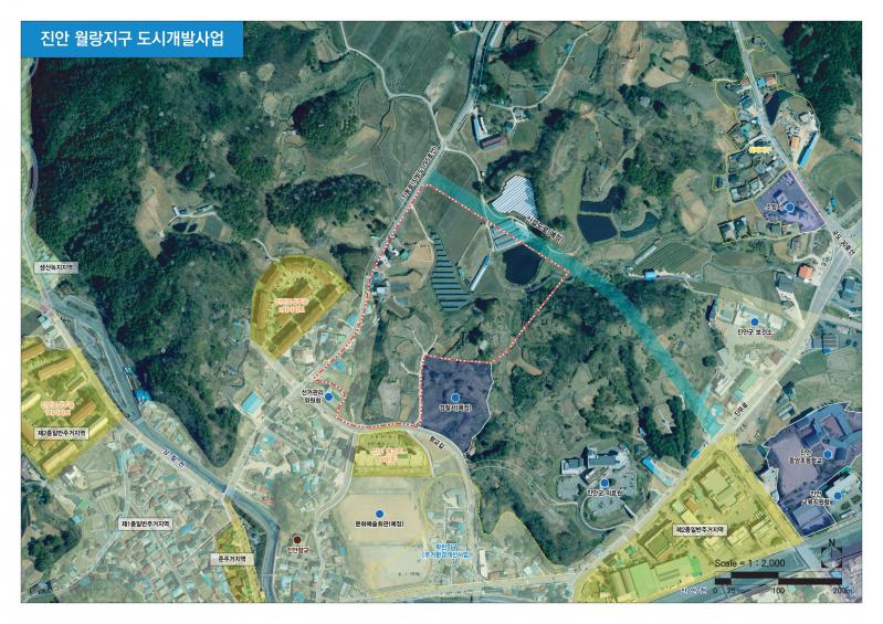 진안군, 월랑지구 도시개발사업 본격 추진