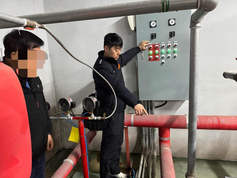 장수소방서, 화장품 제조공장 화재 안전 현장 지도 점검