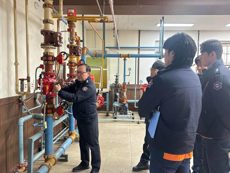 익산소방서, 화재안전조사단 실무 역량 제고 위한 실습 교육 실시