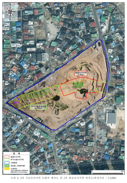 종광대 토성, 유물 산포지 최소 2개소