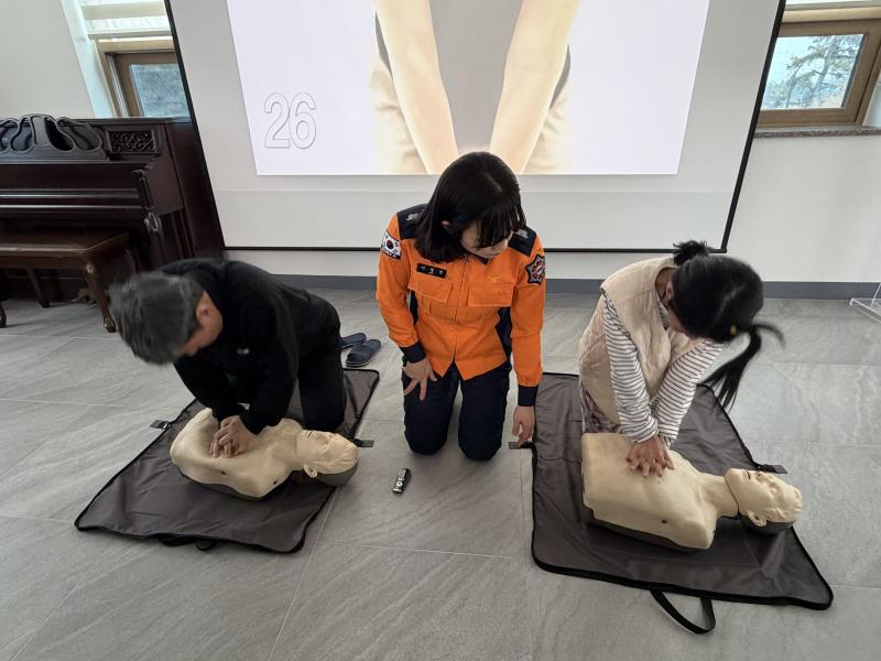  정읍소방서, 최신 심폐소생술 가이드라인 반영한 구급지도의사 특별교육 
