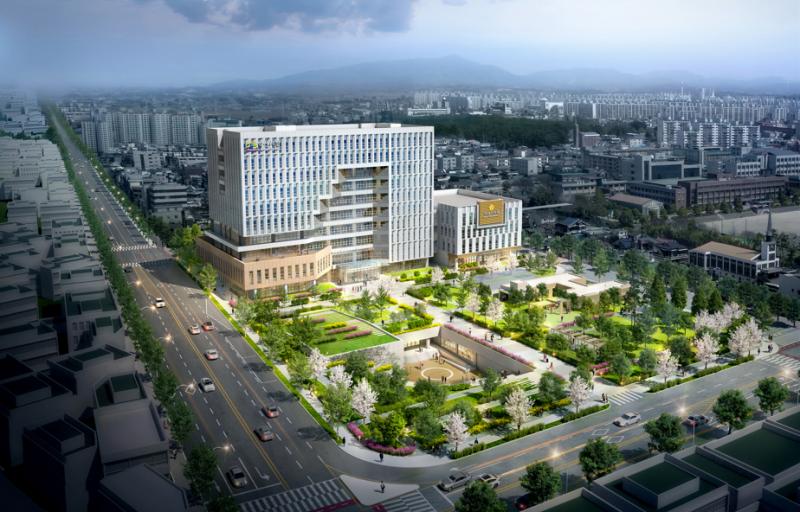 익산의 새로운 자부심…신청사, 시민 거실로 '활짝'