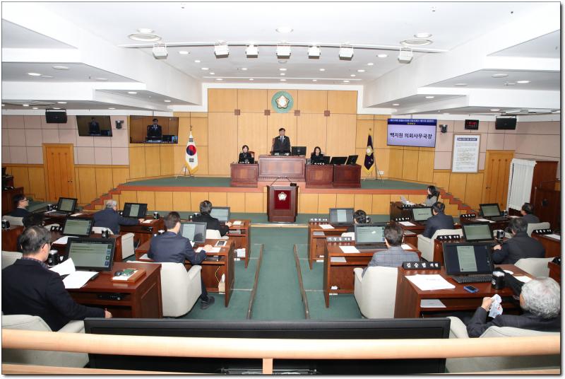 정읍시의회 제310회 임시회 개회
