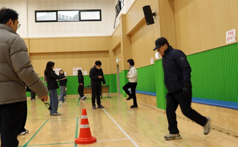 익산경찰, 26년 아동안전지킴이 선발을 위한 체력·면접 심사 실시