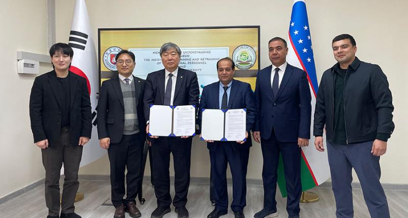 원광대, 우즈베키스탄 농업부 산하기관 AKIS 및 IAITAP와 업무협약