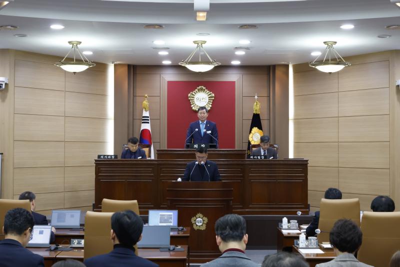 임실군의회, 제350회 임시회 폐회