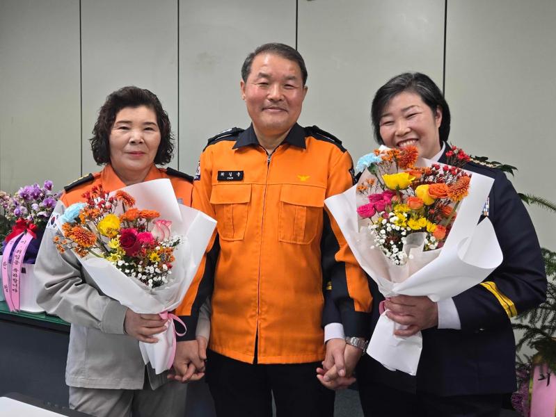 부안소방서, 행안여성의용소방대 대장 이․취임식 개최
