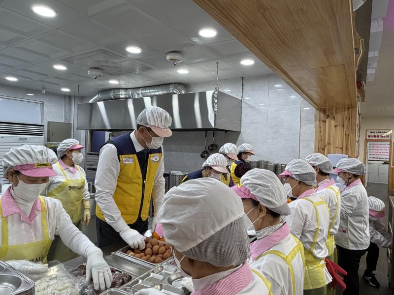 검산동 지사협, 천사무료급식소 봉사활동 지속 추진!