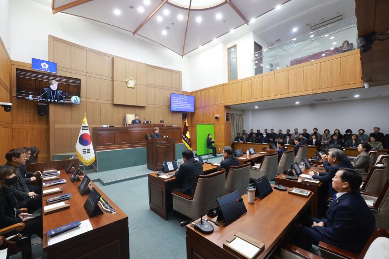 부안군의회, 제369회 임시회 개회
