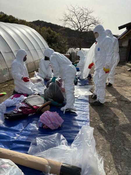 고창 상하면 지사협, 사랑의 목욕·청소 봉사