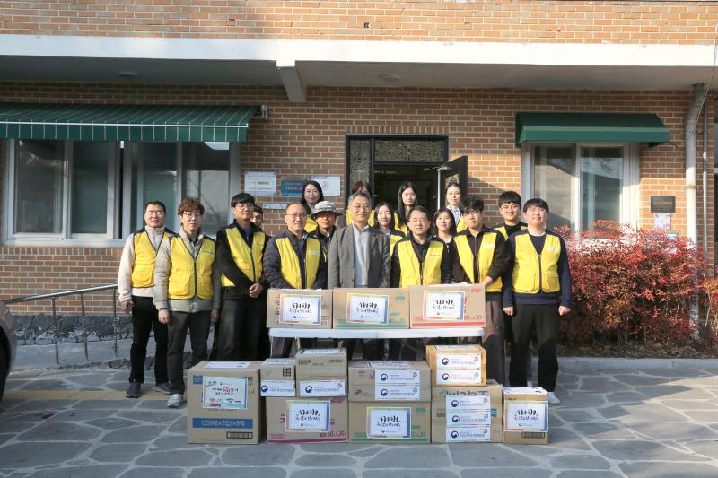 지방자치인재개발원, 설맞이 복지시설 봉사활동으로 따뜻한 상생 나서