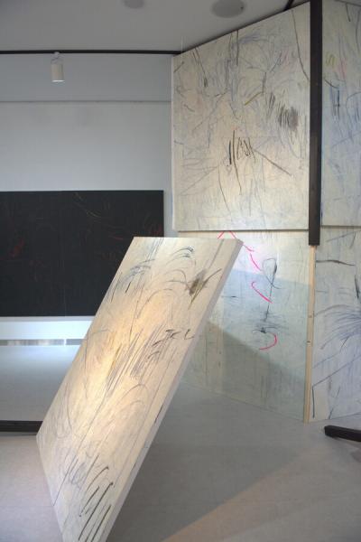 선은 관계가 재편되는 방향과 압력 드러내는 흔적으로 존재