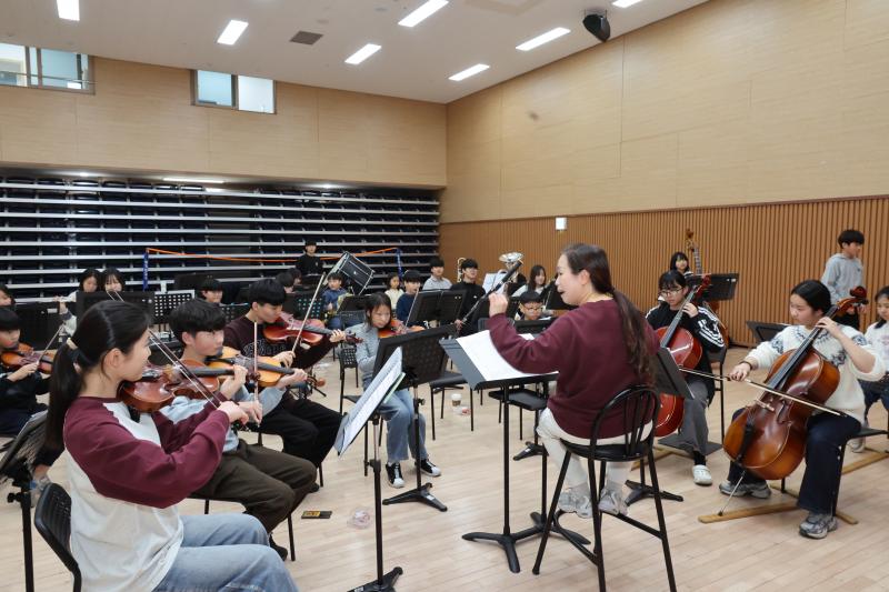 무주군 아란 꿈의 오케스트라 개강