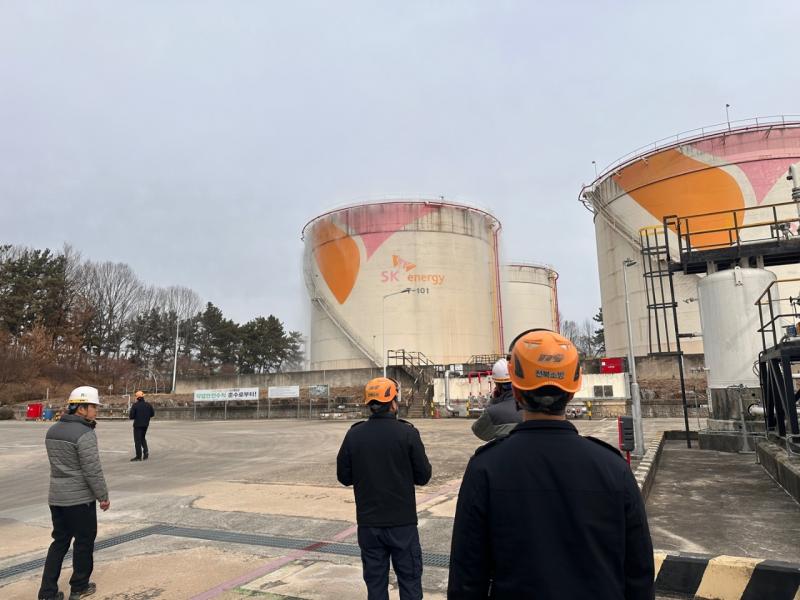 익산소방서, 대한송유관공사 전북지사 소방검사 실시