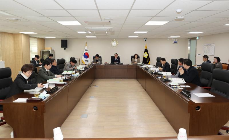 고창군의회, 문화예술과 등 5개 부서 주요업무보고