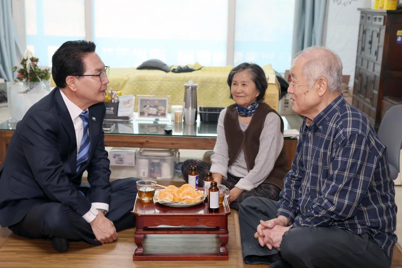 고창군수, 제107주년 3.1절 기념 독립유공자 후손 위문