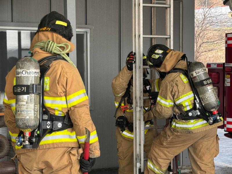 부안소방서, 2026년 상반기 소방전술훈련 평가 실시
