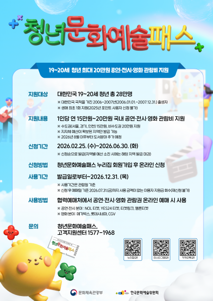 완주군 청년문화예술패스 확대 