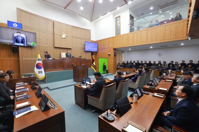 부안군의회, 제370회 임시회 개회
