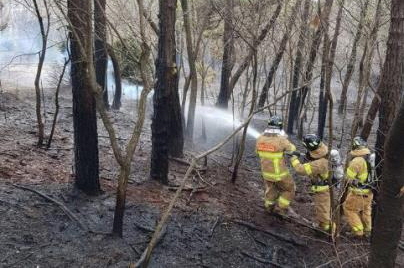 무주소방서 봄철 산불 예방 홍보 및 계도