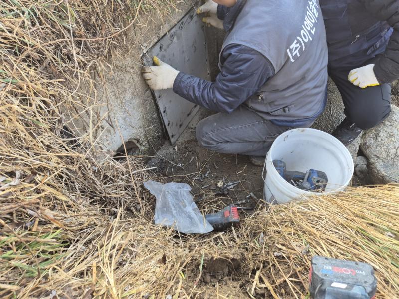 남원시, 람천 하수유출 관련 중계펌프장 수문 폐쇄