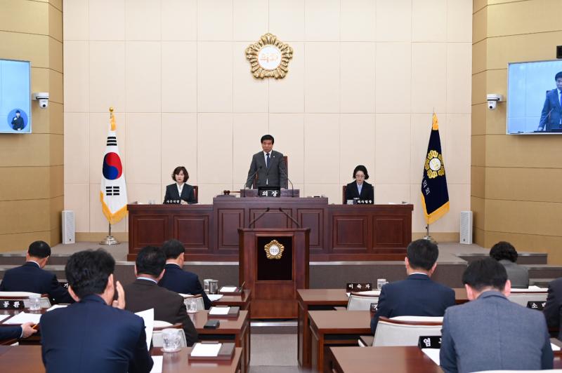 남원시의회, 제278회 임시회 개회