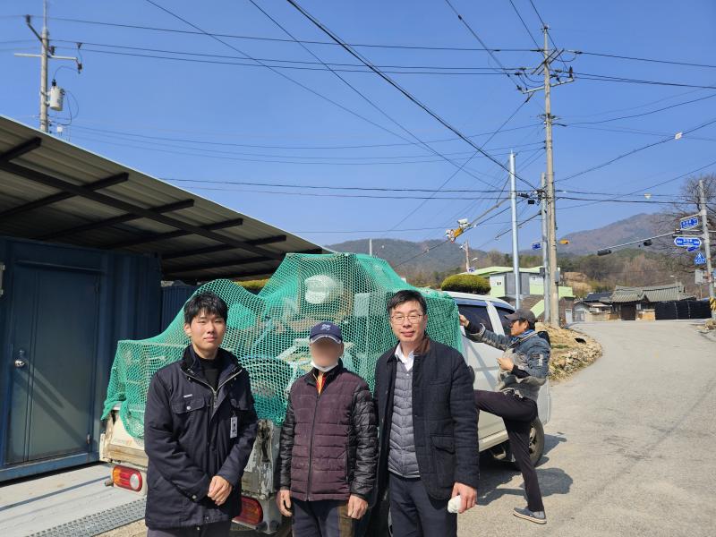 남원 로뎀일자리센터, 산동면서 생활폐기물 무상수거 봉사