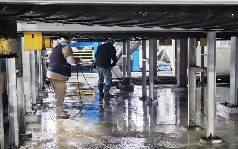 정읍시, 자원회수센터 선별장 ‘묵은 때’ 싹 비웠다. 안전한 일터 조성
