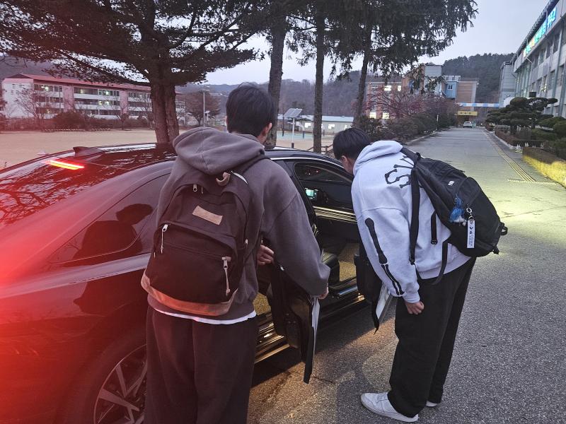 무주군 통학 택시 운영