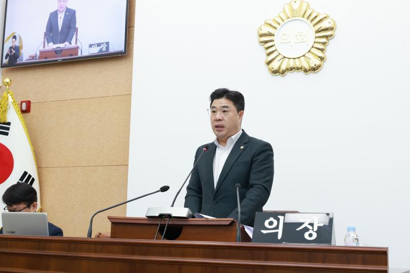 무주군의회 제324회 임시회 개회