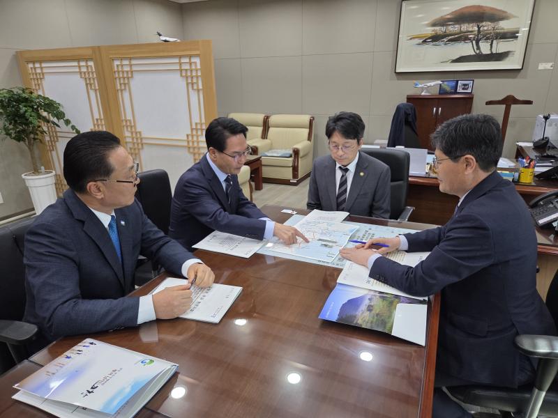 고창군, 국토부와 핵심 SOC 사업 집중 건의