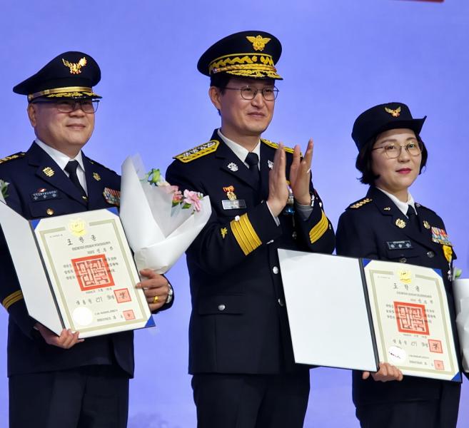 무주의용소방대연합회 김용찬 고문 국민포장 수상