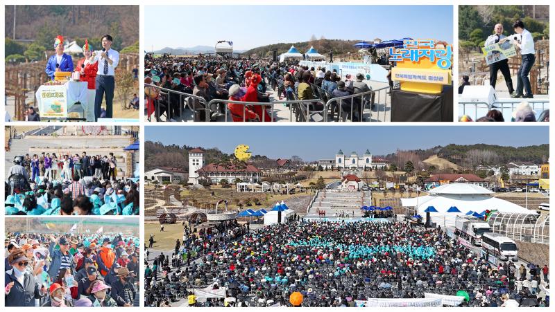 딩동댕~ 전국노래자랑 임실군편, 장미원 가득메운 인파 대성황