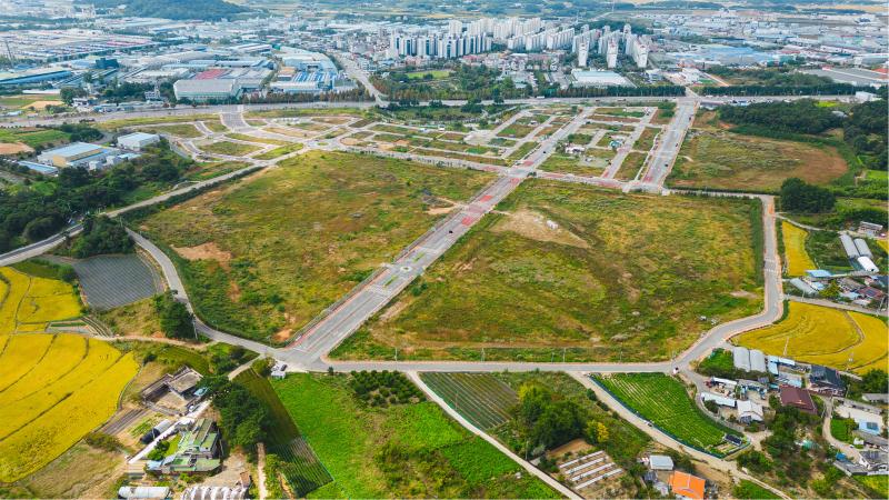 완주 테크노2산단 시행사 산업시설용지 100% 분양완료