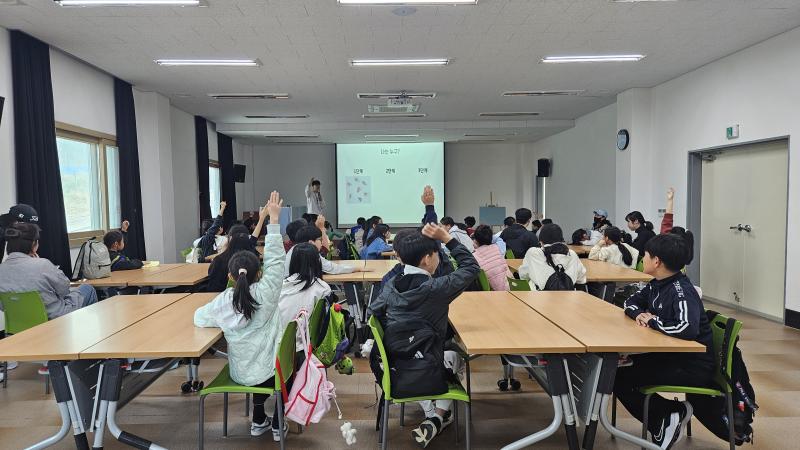 익산 서동생태관광지, 아동의 '환경 감수성' 키운다