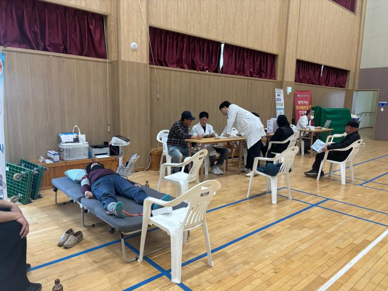 고창 해리면, 찾아가는 건강 체크 프로그램 운영