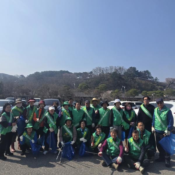 새마을운동고창군지회, 봄맞이 고창천변 환경정화활동