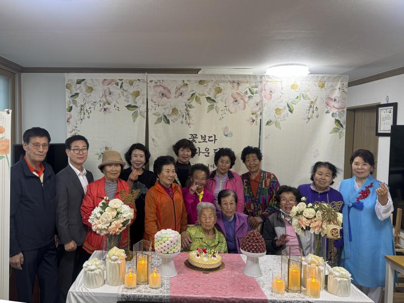 남원시 이백면, ‘장수 축하잔치’ 사업 추진