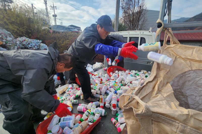 무주군 농어촌 쓰레기 수거 지원사업 추진