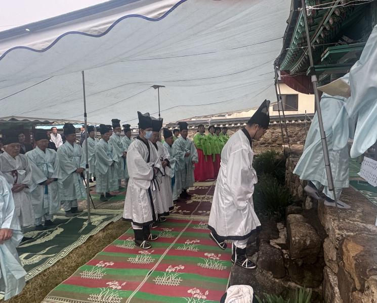 부안 계양서원, 간재 전우 선생 추모 제례 봉행
