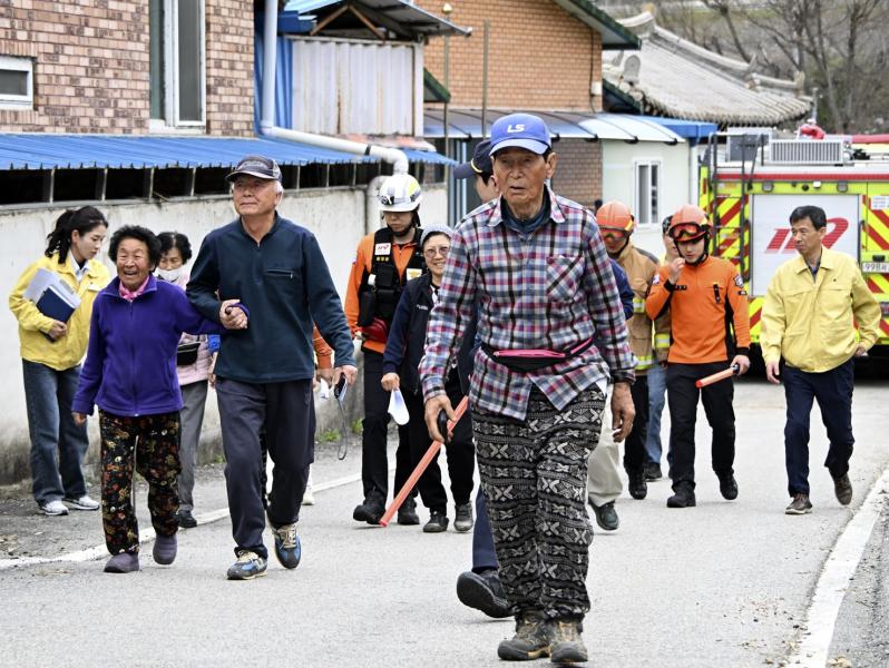 장수군, 여름철 집중호우 대비 주민대피 훈련 
