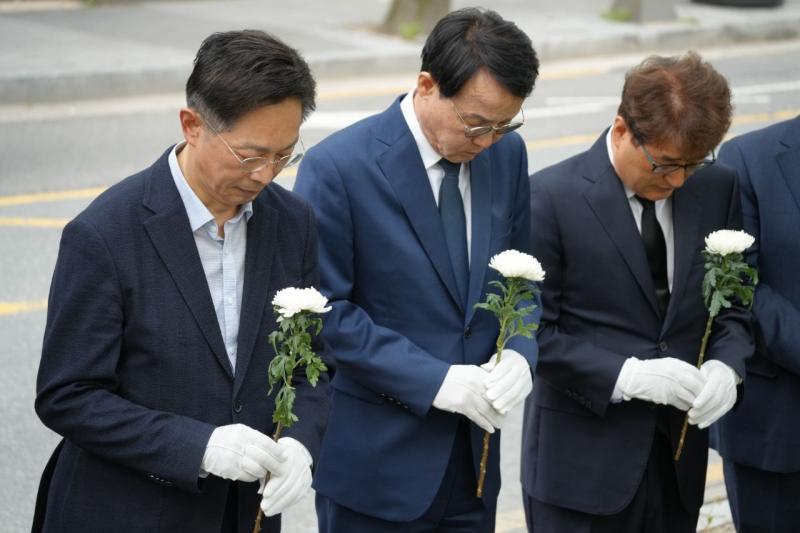이남호,“민주주의 계승...질문하는 교실이 대동세상”