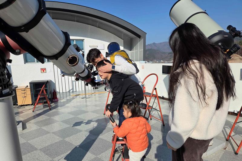 무주군 무주반디별 천문과학관 공개 관측 행사