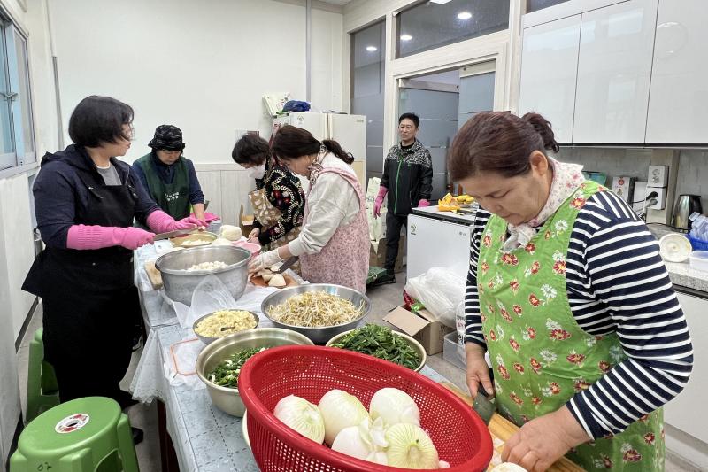 무주군 안성면 지역사회보장협의체 반찬 배달 봉사