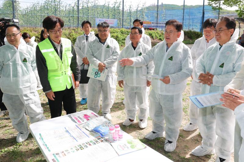 농촌진흥청, 과수화상병 예방 “개화기 적기 약제 방제 당부”