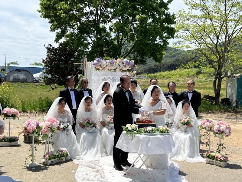 고창 부안면 조양마을, 리마인드 웨딩촬영 진행