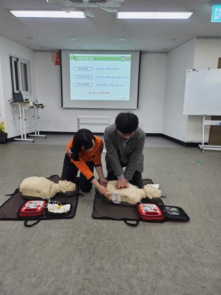 정읍소방서, 청각. 언어장애인 대상 응급처치 교육 가져
