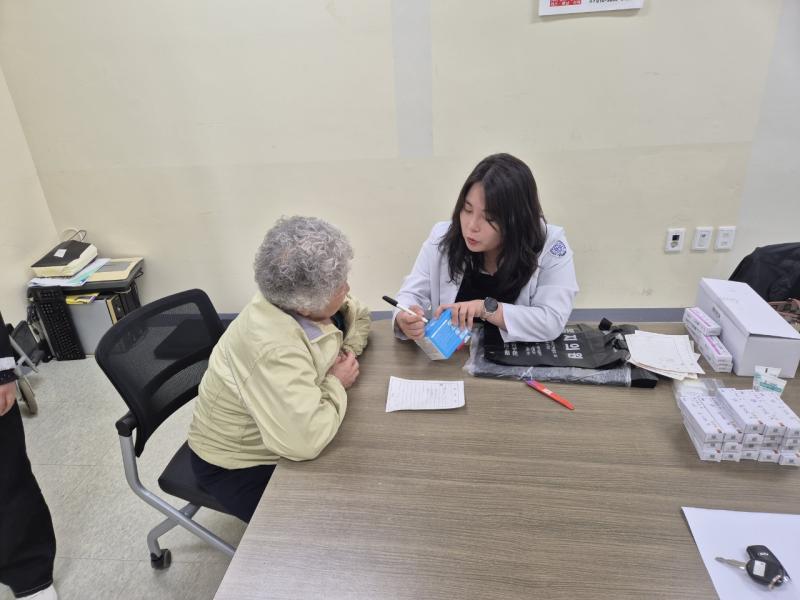 장수군보건의료원, 무료 피부질환 이동검진 실시