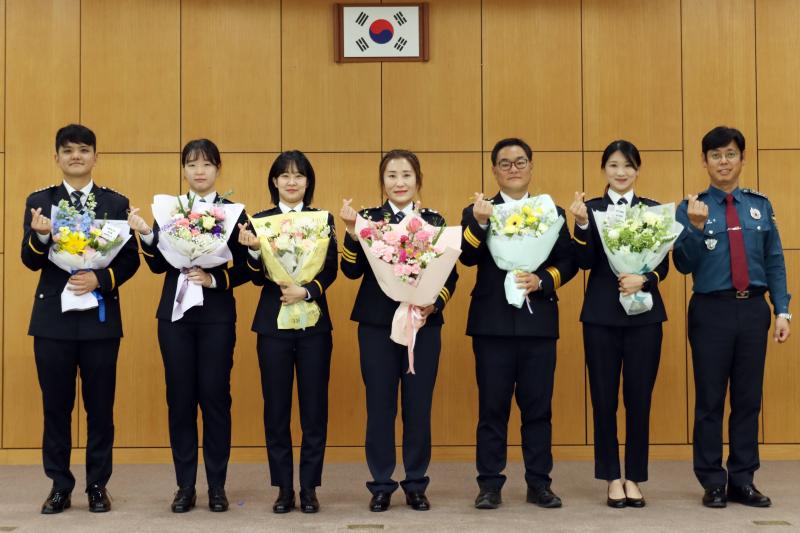 익산서, 승진임용식 실시…“책임과 사명감 더해